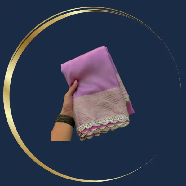 Banarasi Soft Silk Saree with Zari Woven Design