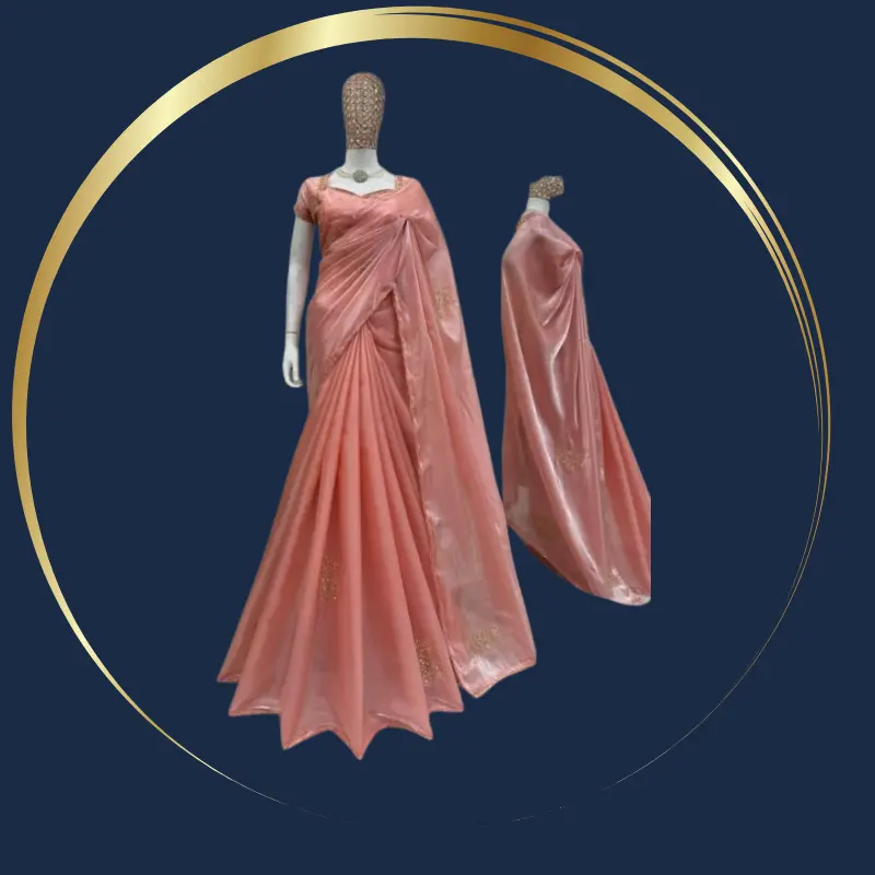 Jimmy Chu Silk Designer Saree