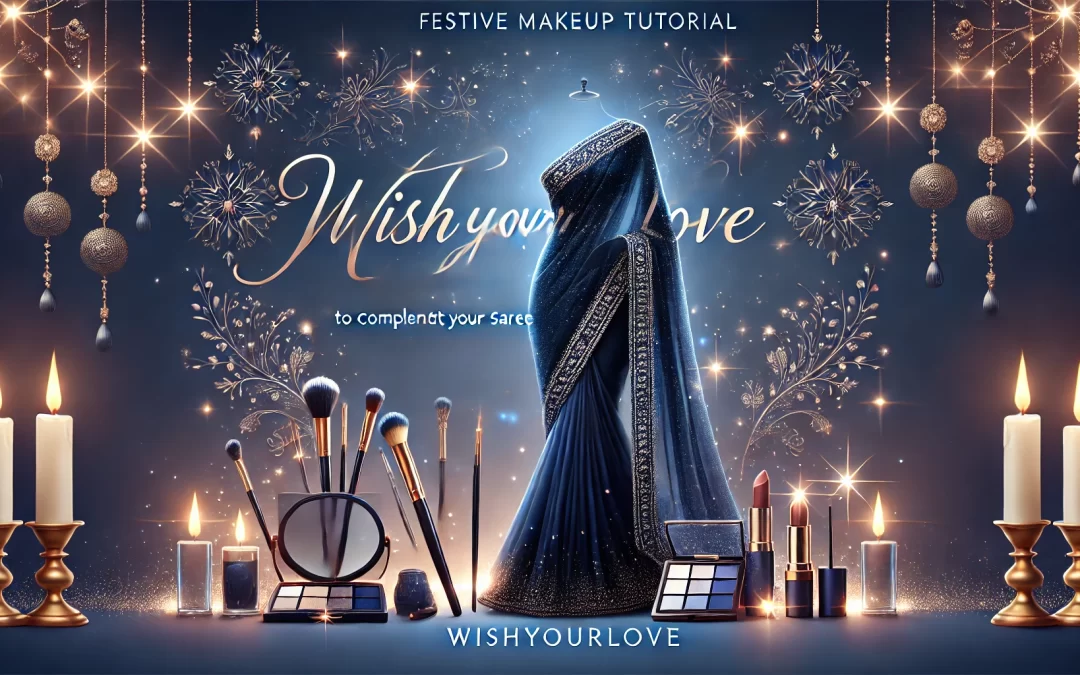 Quick Tutorial: Festive Makeup to Match Your Saree