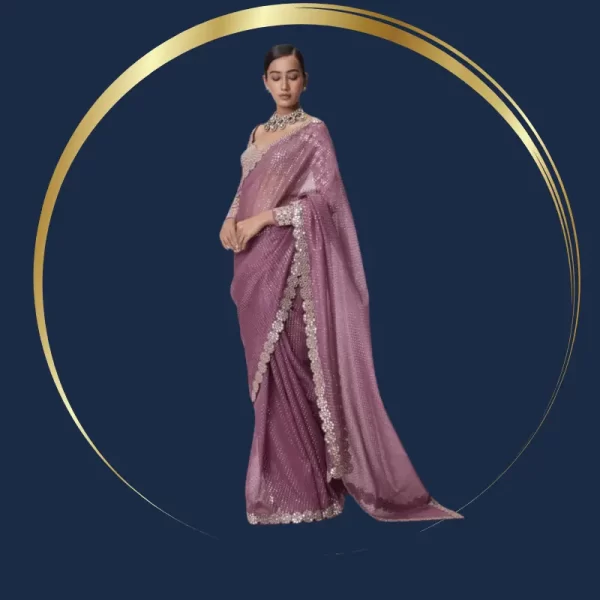 Bollywood Blockbuster Original Mirror Design Saree