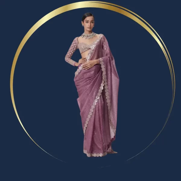 Bollywood Blockbuster Original Mirror Design Saree