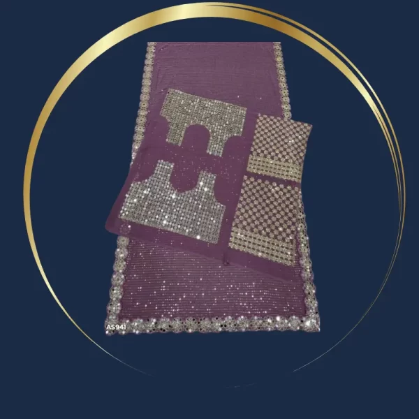 Bollywood Blockbuster Original Mirror Design Saree