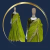 Party Wear Jimmy Choo Multi Sequence Work Saree