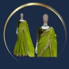Party Wear Jimmy Choo Multi Sequence Work Saree