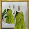 Party Wear Jimmy Choo Multi Sequence Work Saree