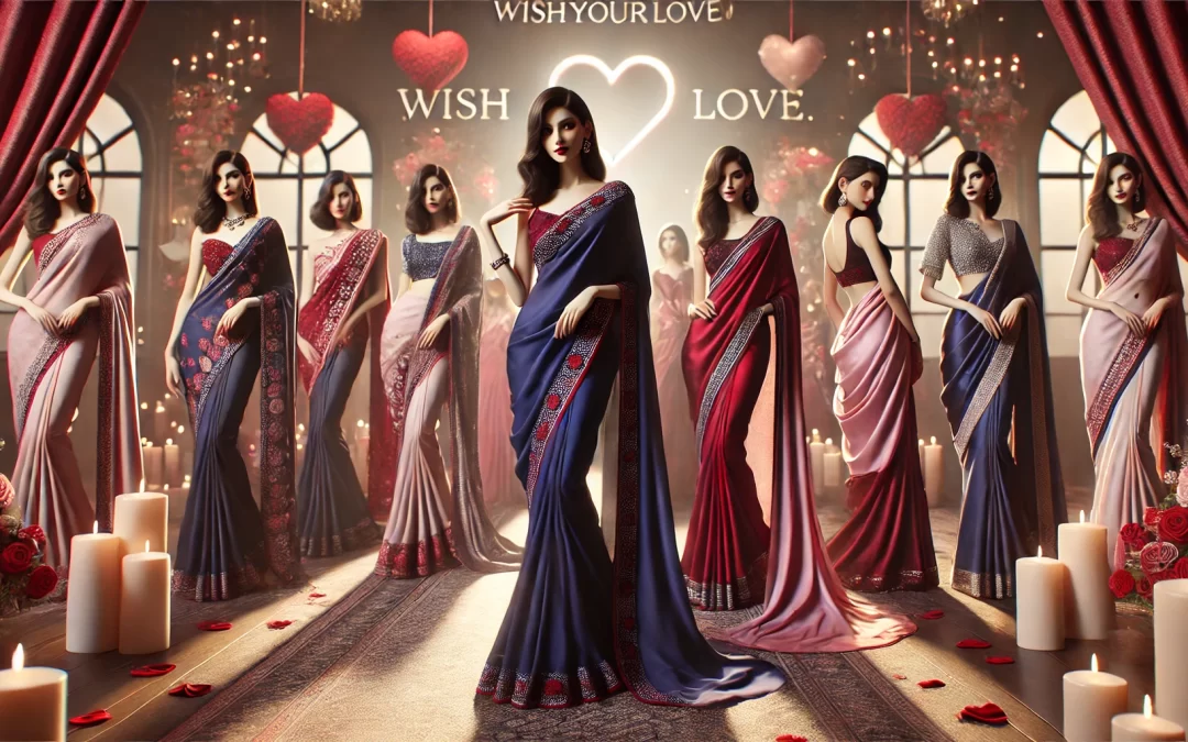 Romantic Saree Looks for Every Valentine’s Day Celebration
